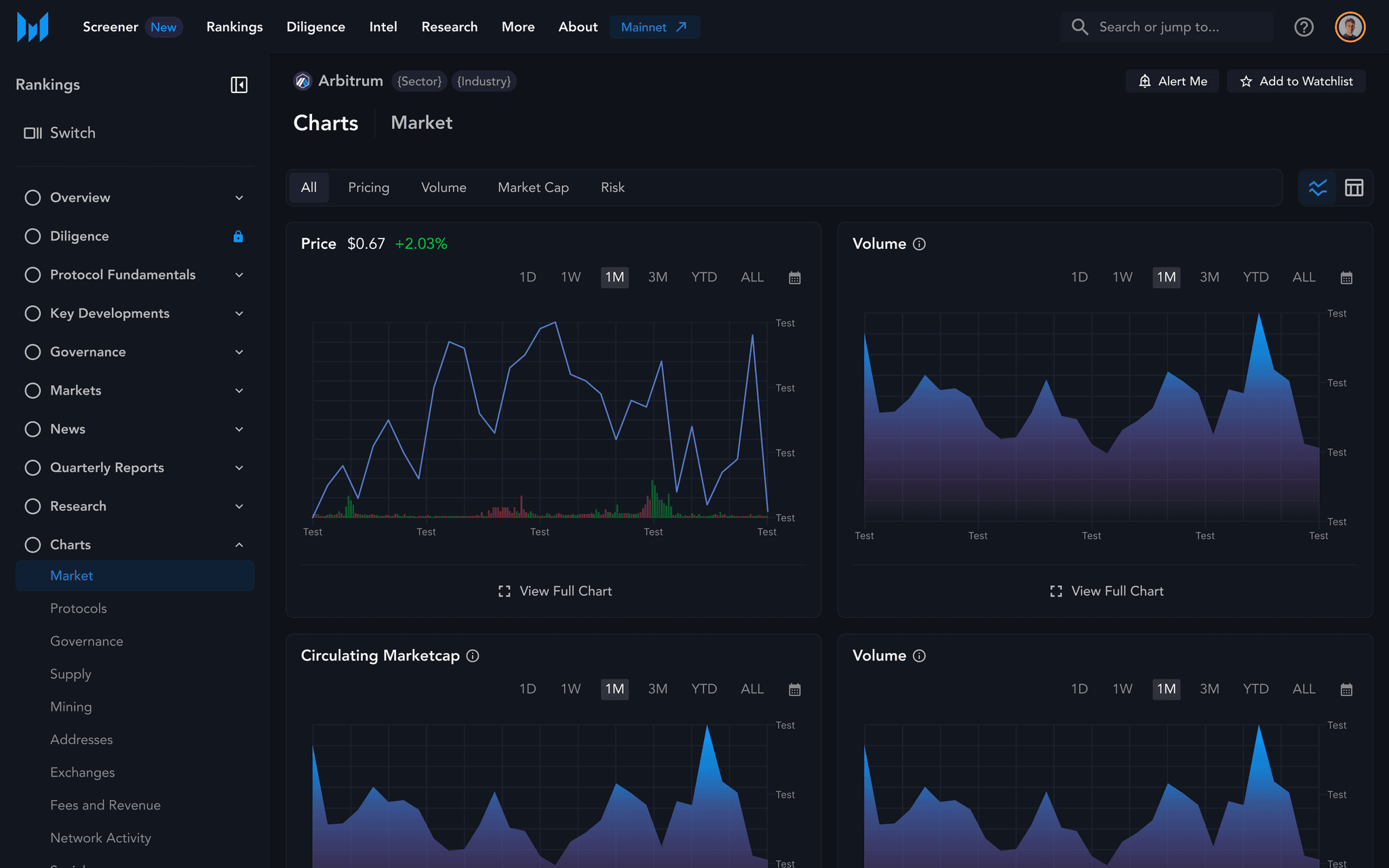 Project Page Snapshot